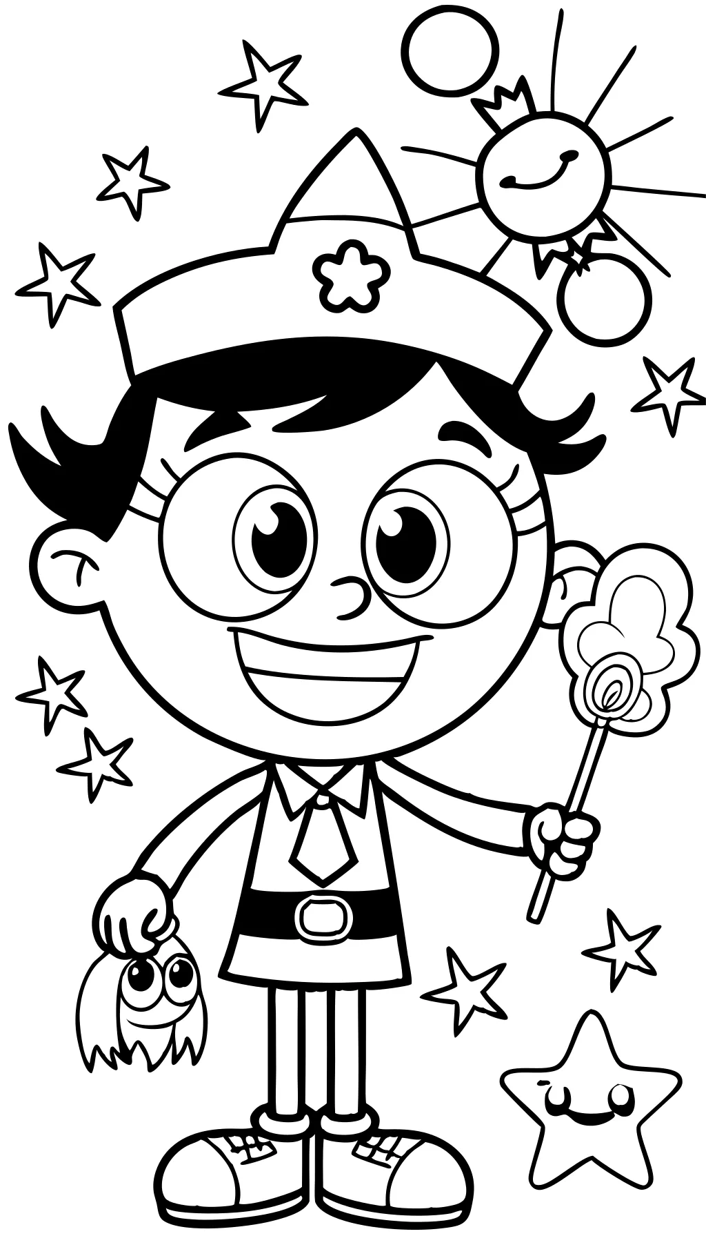 fairly odd parents coloring pages